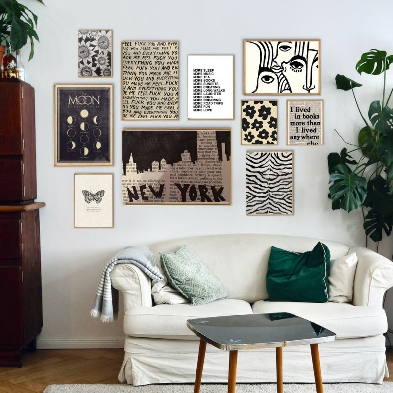 Aesthetic Grunge Poster, Grunge Room Decor Aesthetic, Fairycore Decor