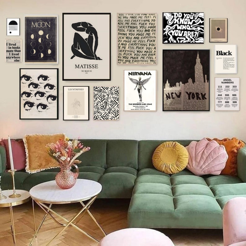Aesthetic Grunge Poster, Grunge Room Decor Aesthetic, Fairycore Decor
