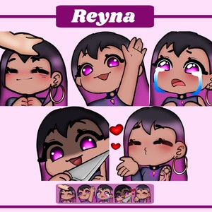 Valorante Reyna-emotes