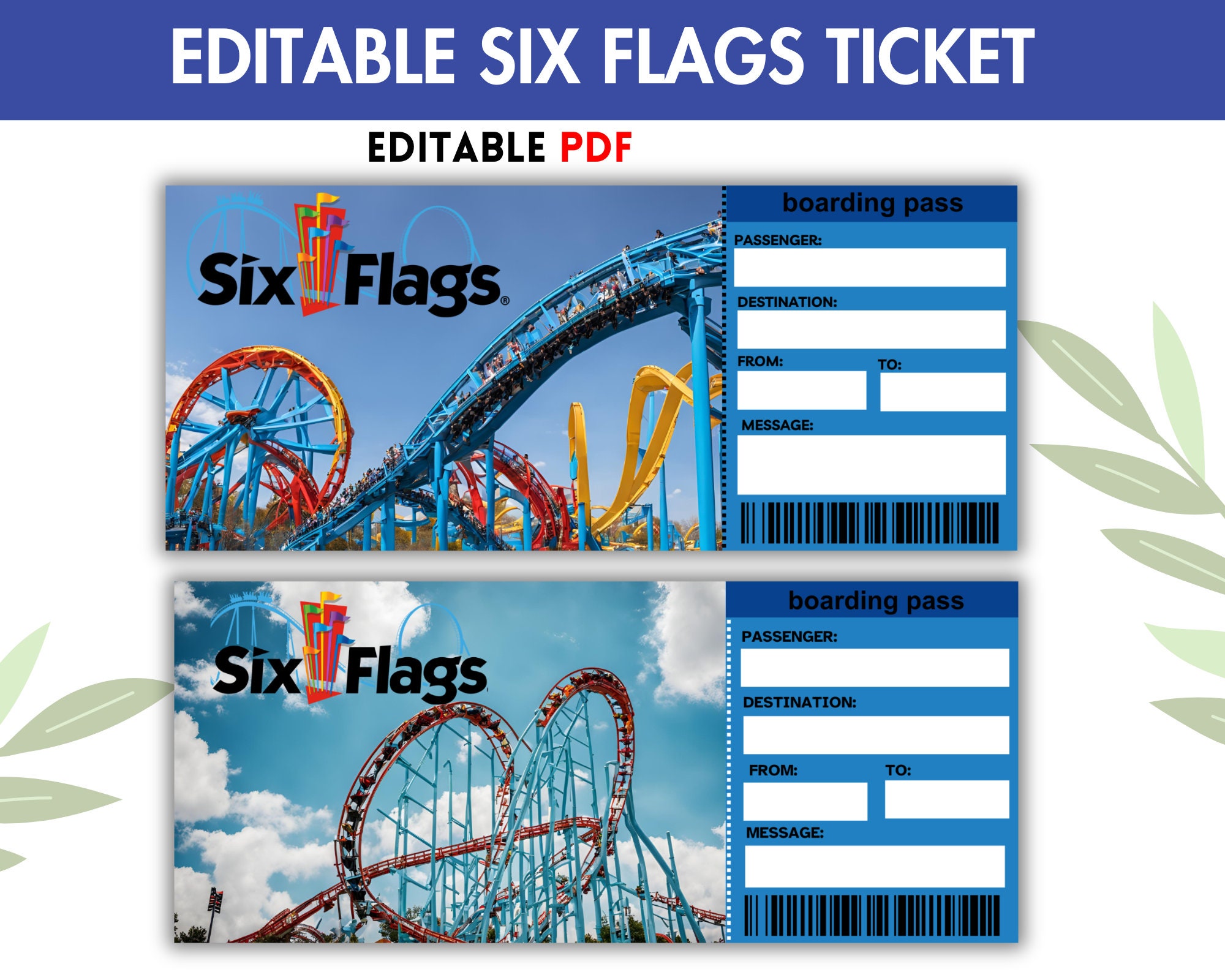 editable-six-flags-gift-ticket-template-boarding-pass-ticket-trip-ticket-printable-surprise-ticket-admission-ticket-instant-download-etsy
