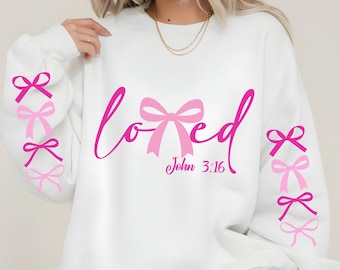 02 Loved John 3:16 Svg Png, Christian Valentines Png, Jesus Valentine Design, Valentine Day SVG, Christian Shirt SVG, Faith Valentine Shirt
