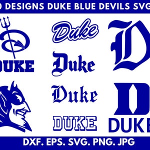 10+ Duke Blue Devils Svg Png Designs, Svg For Shirts, Vector Files, Digital Download, Instant Download, Svg Files For Cricut, Duke Silhouett
