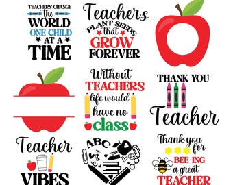 Leraar Svg Png bundel, leraar leven Svg, leraar Shirt Svg, school Svg, leraar citaat Svg, leraar waardering Svg, digitale download