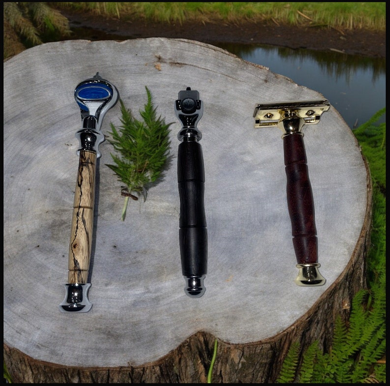 Gillette Fusion, Mach 3 and Safety Razor! - Etsy
