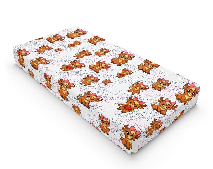 Cute Animal Baby Changing Pad Cover, Nursery Decor, Baby Shower Gift, Adorable, Soft Fabric, Baby Essentials, Gender Neutral