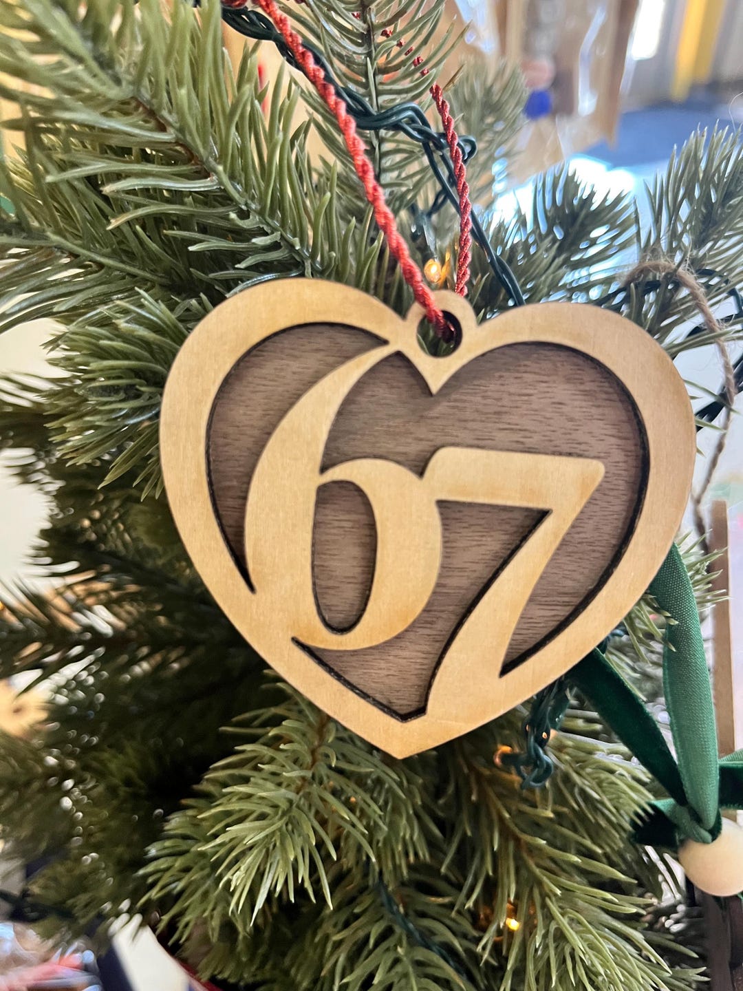 67 Ornament, Six Seven Viral Meme Christmas Decoration - Etsy