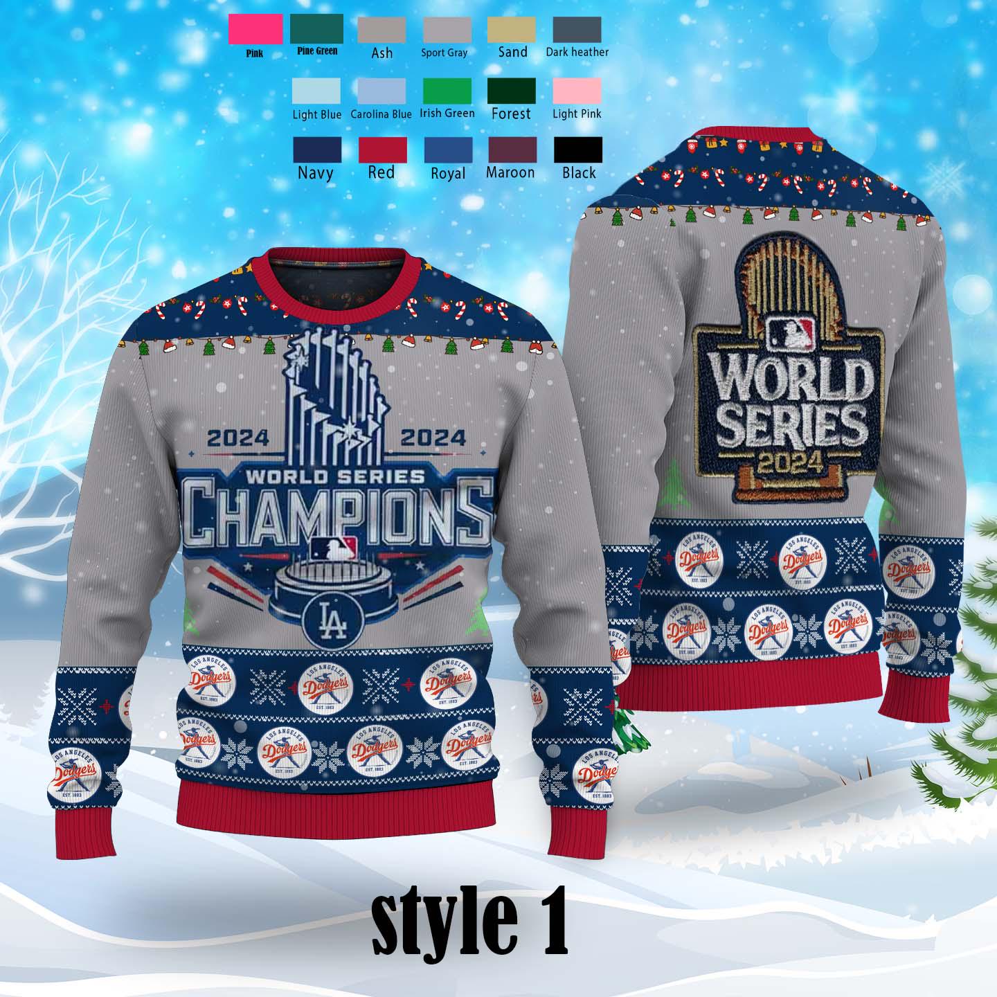 Dodgers Ugly Christmas Sweater Canada