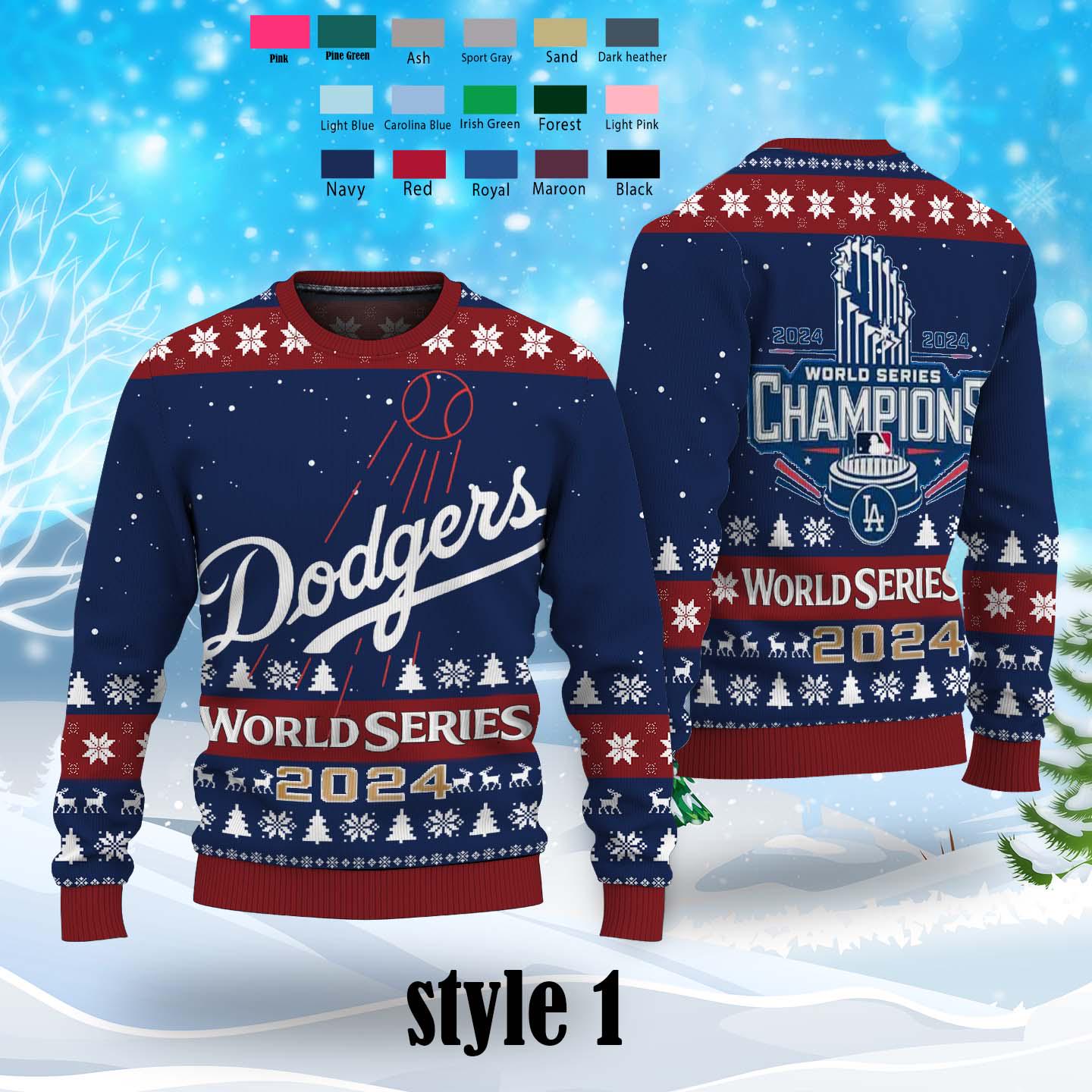 Dodgers Ugly Christmas Sweater Canada