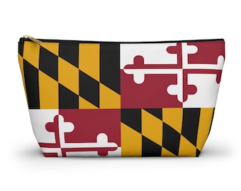 Maryland Flag Accessory Pouch