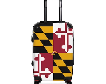 Maryland Flag Suitcase | State Pride Luggage
