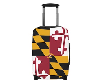 Maryland Flag Luggage Cover | State Flag Suitcase Cover