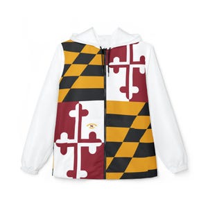 Maryland Flag Windbreaker Jacket, Lightweight Jacket, AOP Outerwear, Perfect for Outdoor Activities, Unique Style for All Seasons, [...]