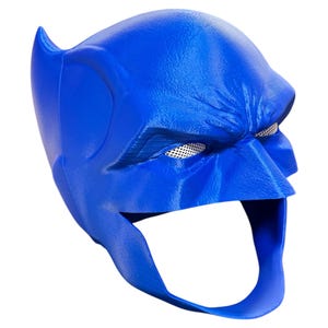 Bat Knight Rebirth Cowl Mask Blue