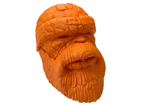 The Thing with Beard Fantastic 4 Cosplay Mask
