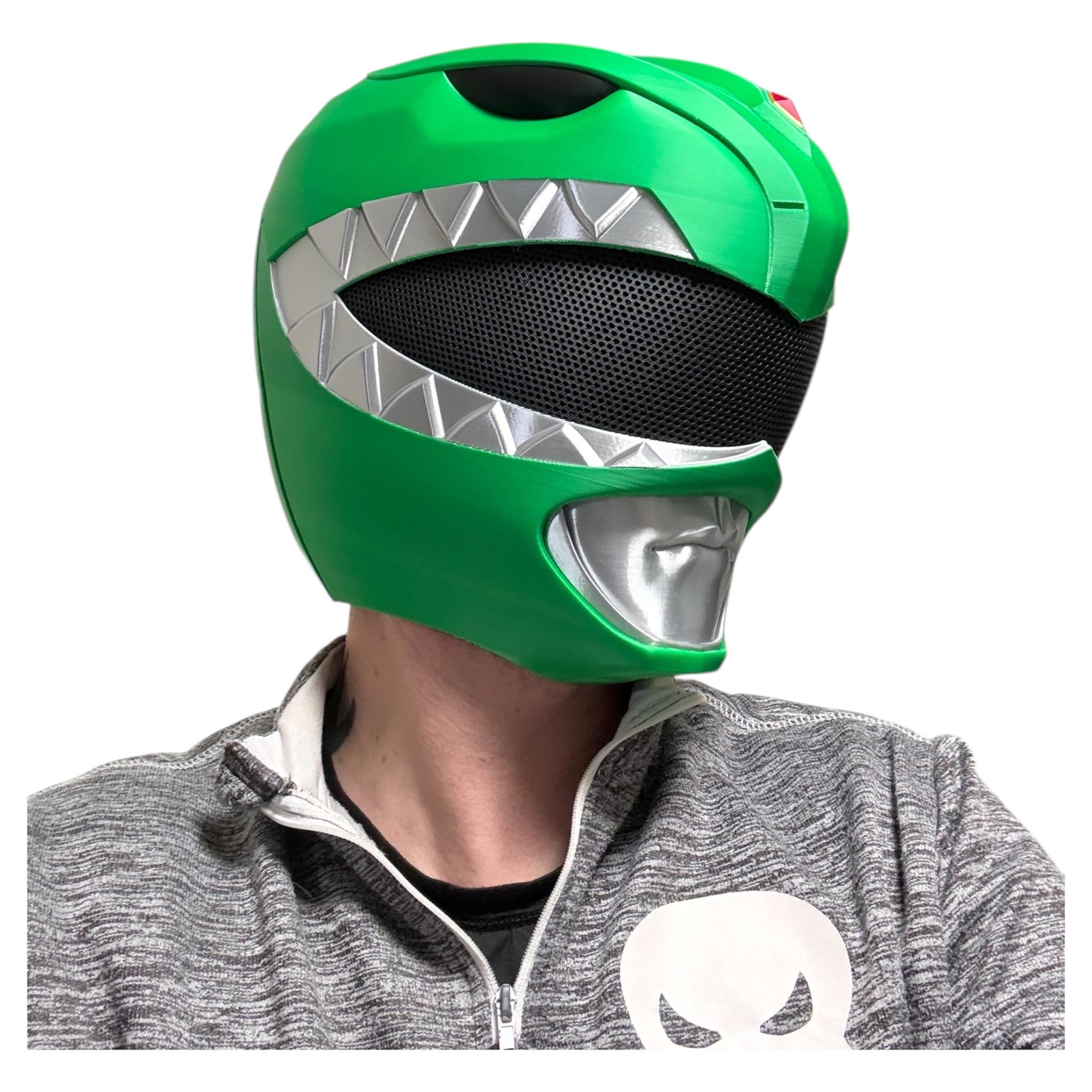 Green Ranger Cosplay Mask - Etsy