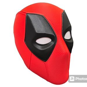 3D Printed Deadpool Mask: Movie Replica, Cosplay Helmet