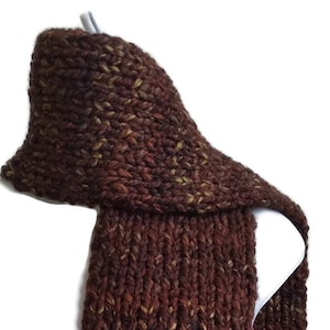 Chunky Knit Scarf Choose Your Color CLARKE Ready to Ship Autumn Winter Girlfriend Gift, Boyfriend Gift