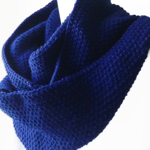 Pure Wool Circle Scarf Choose Your Color, Loop Scarf, Men Women, CHELSEA, Ready to Ship, Brother Boyfriend Gift image 2