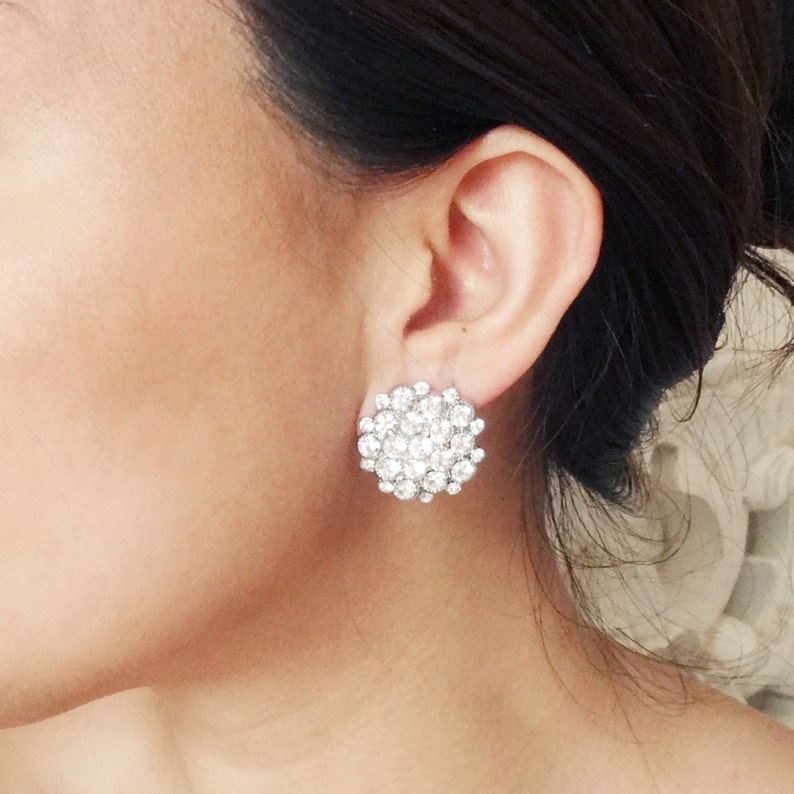 vintage style wedding earrings