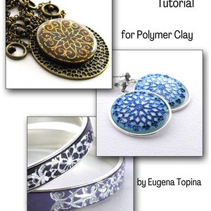 Fantastic Filigree technique for polymer clay demonstrated on three projects