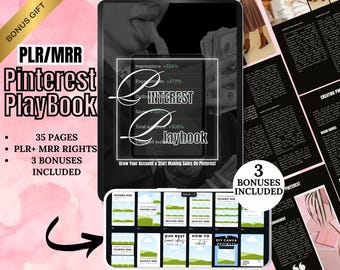 Pinterest-gids| Verdien geld op Pinterest | Pinterest PLR E-boek | Inkomsten genereren met Pinterest | Pinterest-marketing | Pinterest-pins-sjablonen