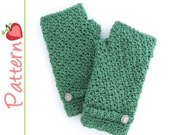 Fingerless Gloves Crochet Pattern Pdf, Great for beginners, Quick to Stitch