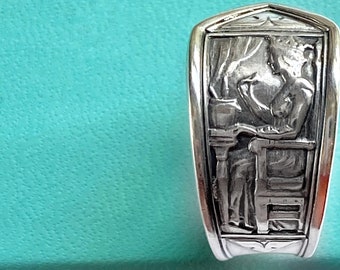 Tiffany &Co., spoon ring.  Queen, Sterling Silver, King is also available