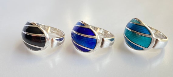 David Andersen rings, Norway sterling, Scandinavi… - image 3