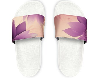 Sandales à glissière PU pour femmes