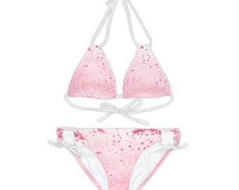 Set bikini con spalline (AOP)