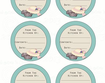 mason jar labels etsy