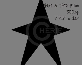 Download Primitive Star Svg Etsy