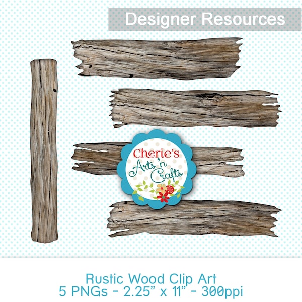 Rustic Wood Clip Art | Weathered Wood Clip Art | Beach Wood Clip Art | Designer Resources | Wood Signs Clip Art | PNG Clip Art | Graphic Art