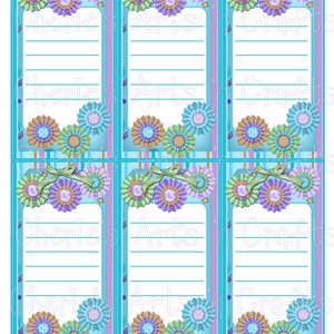 Note Pads Printables DIY Printable Note Pads Digital Download Notepad Templates You Print and Cut Planner Pages PDF Note Pad Papers image 4