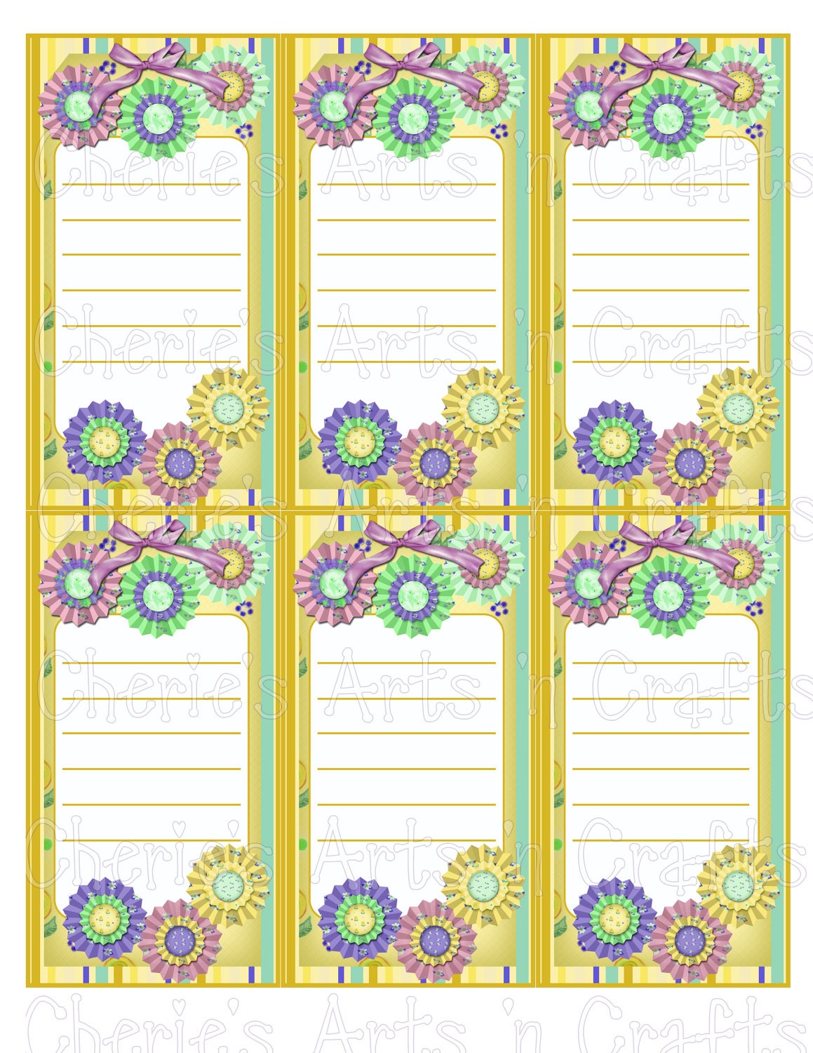 Customized Diy Notepads Free Printable Rezfoods Resep Masakan Indonesia