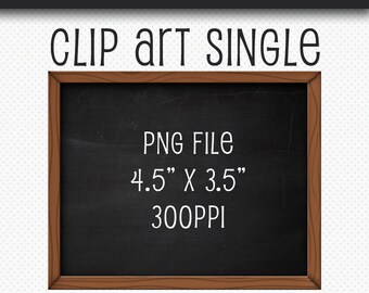 Black Chalkboard Clip Art | Chalkboard Clip Art | Chalkboard Graphic | School Digital Art | Digital Scrapbooking | Designer Resources