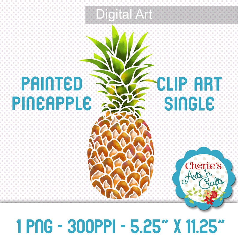 Pineapple Digi Stamp Pineapple Line Art Pineapple PNG Clip Art Instant Download Graphics Designer Resources Digital Illustration image 2