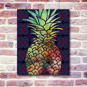 Pineapple Digi Stamp Pineapple Line Art Pineapple PNG Clip Art Instant Download Graphics Designer Resources Digital Illustration image 4