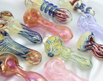Limited Time Low Price | Random Glass Pipe | Surprise Handmade Pipe