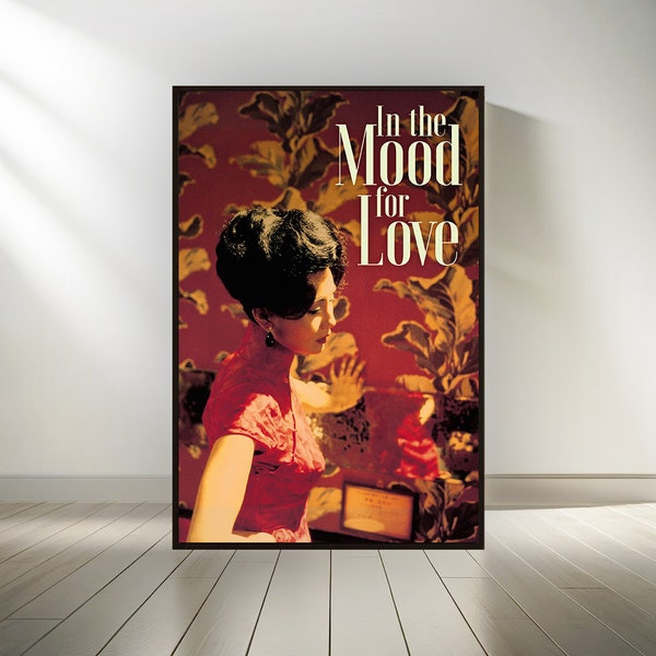 In the Mood for Love Movie Poster-Home Decor -Limited Edition Collectibl- Room Decor- Poster Gift