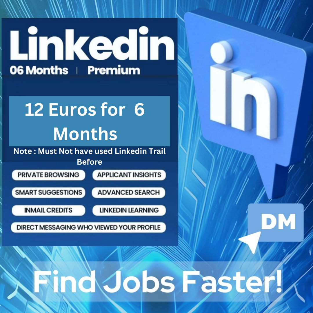 Linkedin Business Premium 6 Months | Read Description