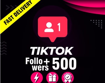 Plus de 500 abonnés sur Tiktok