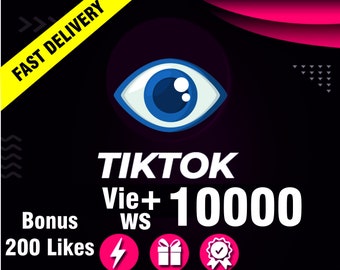 Plus de 10000 vues sur Tiktok