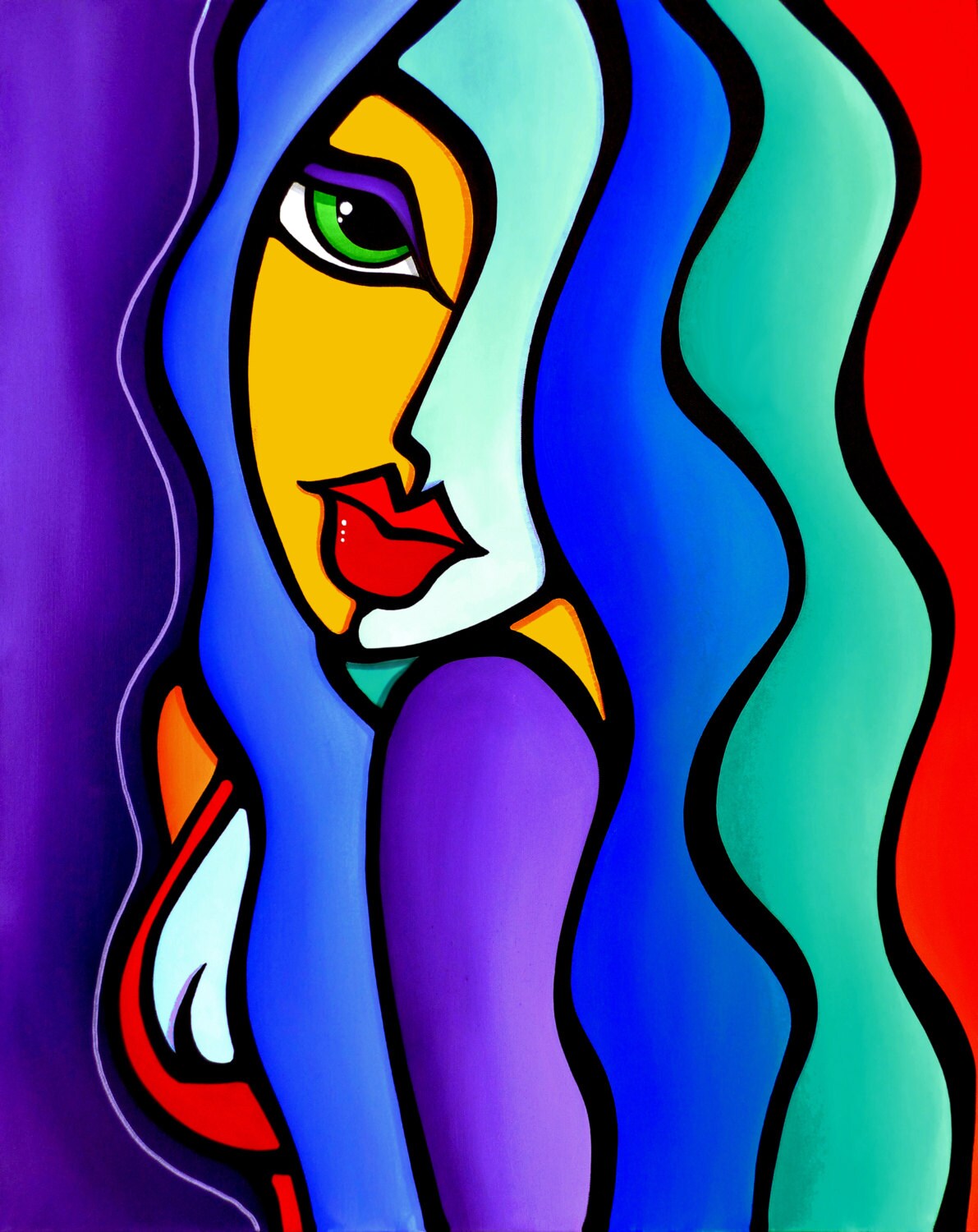 Angel Abstract Painting Offer Online Save 43 Jlcatj gob mx
