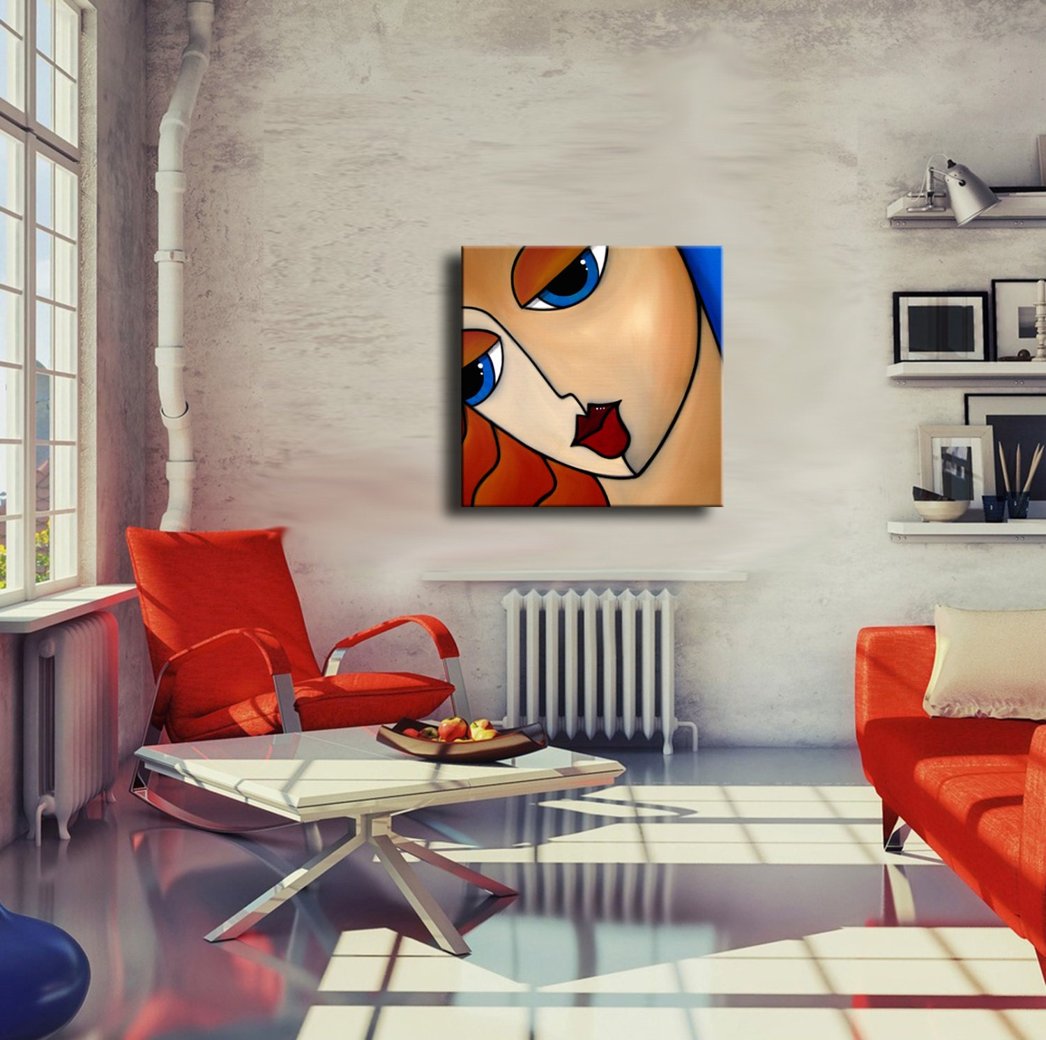 Believe in It - Original Abstract Painting Modern Pop Art