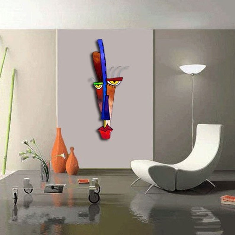 Modern art Sculpture Abstract Painting colorful Contemporary image 3