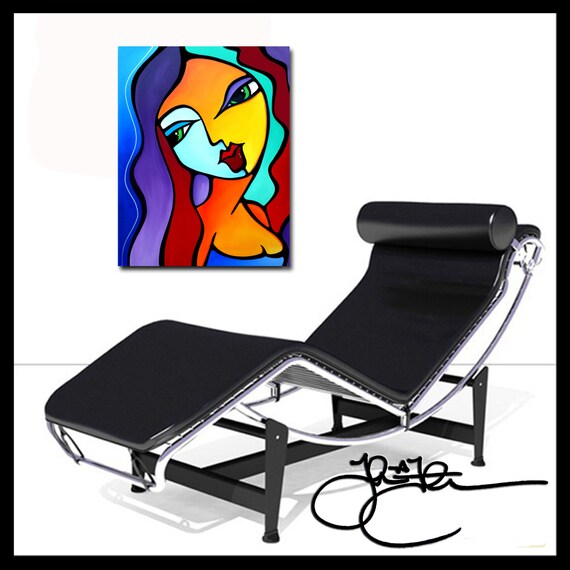 抽象画 モダンポップアート オリジナル 大型女性キャンバス