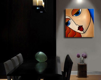 Believe in It - Original Abstract Painting Modern Pop Art