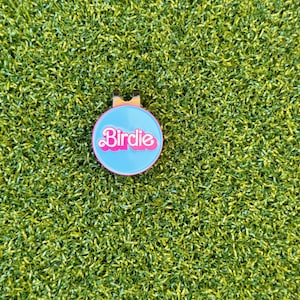 Clutch Golf Company Ball Marker w Hat Clip x Birdie.