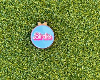 Clutch Golf Company Ball Marker w Hat Clip x Birdie.